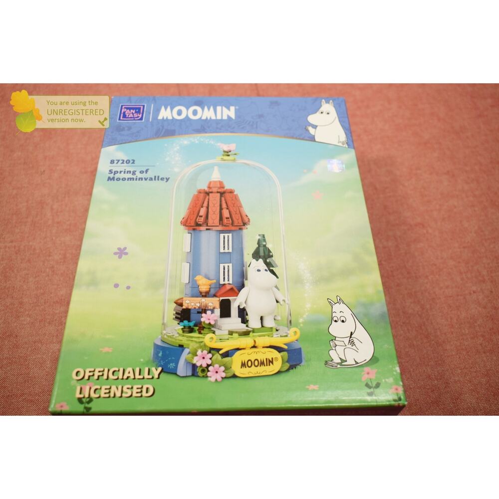 Pantasy Moomin Spring of Moominvalley 268pc Brick Block Set 87202*